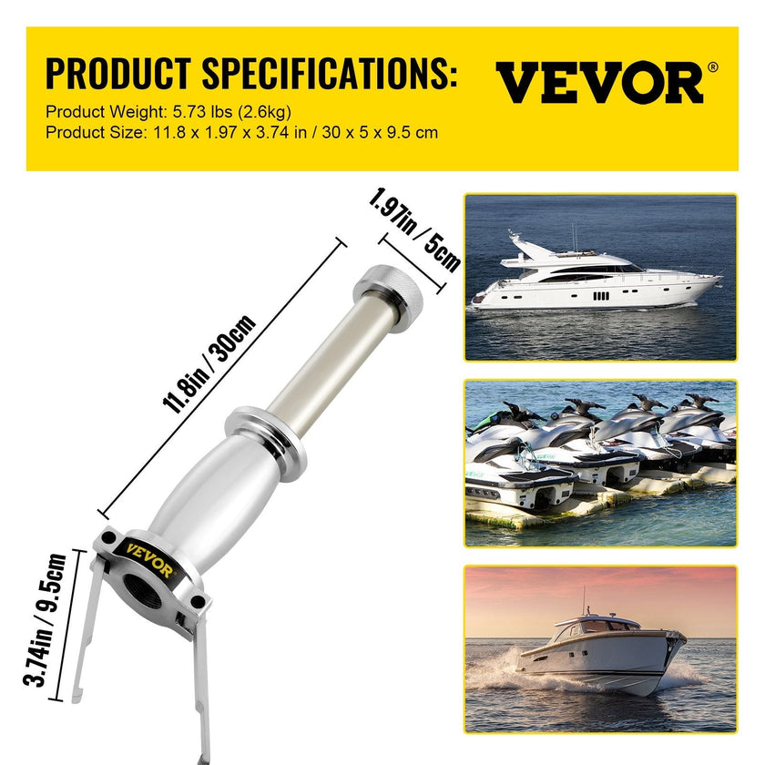 VEVOR Upper Bearing Carrier Puller, with MT0013 Drive Collar Shaft Adapter, Compatible with Yamaha, Johnson, Evinrude, Honda, Mercury, Steel Marine Upper Bearing Puller for Carrier Bearing Removing