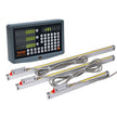 VEVOR Digital Readout, 10'' & 20'' & 24'', Linear Scale 3 Axis DRO Display Kit with Support Rod Knife Holder Plate Transparent Watch Case Power Cord Watch Holder Butterfly Piece Screw Pack Ruler Cover
