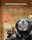 VEVOR 10 in 4-Jaw Self-Centering Lathe Chuck for Lathe Drilling Milling Machine