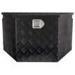 VEVOR Trailer Tongue Box, Aluminum Alloy Diamond Plate Tongue Box Tool Chest, Heavy Duty Trailer Box Storage with Lock and Keys, Utility Trailer Tongue Box for Pickup Truck, RV, Trailer, 33