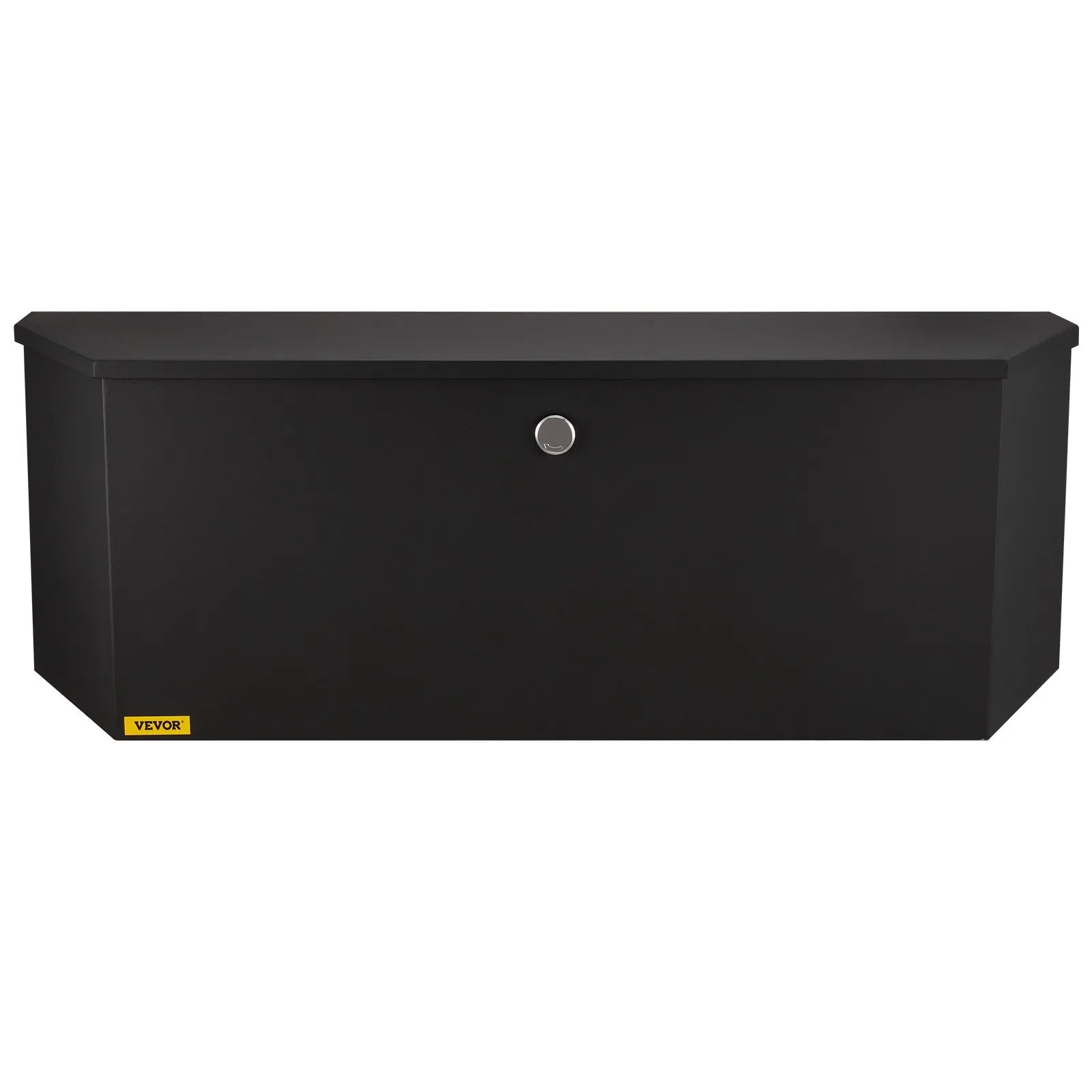 VEVOR Trailer Tongue Box, Carbon Steel Tongue Box Tool Chest, Heavy Duty Trailer Box Storage with Lock and Keys, Utility Trailer Tongue Tool Box for Pickup Truck Bed, RV Trailer, 36