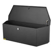 VEVOR Trailer Tongue Box, Carbon Steel Tongue Box Tool Chest, Heavy Duty Trailer Box Storage with Lock and Keys, Utility Trailer Tongue Tool Box for Pickup Truck Bed, RV Trailer, 36