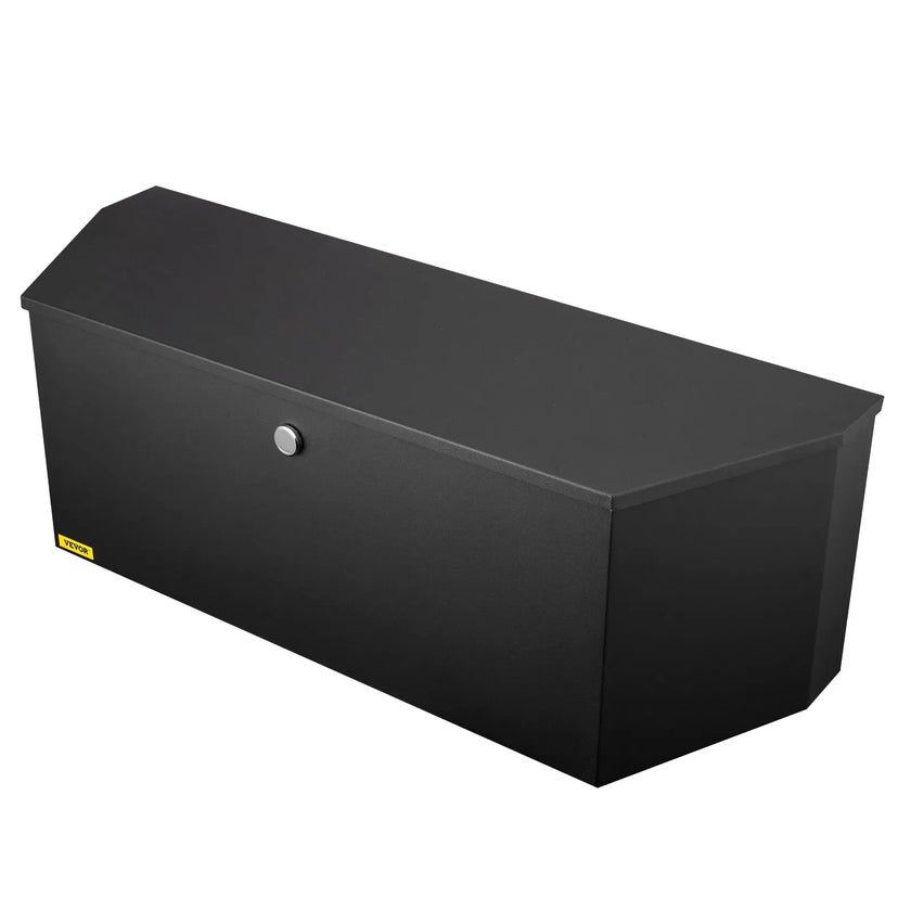 VEVOR Trailer Tongue Box, Carbon Steel Tongue Box Tool Chest, Heavy Duty Trailer Box Storage with Lock and Keys, Utility Trailer Tongue Tool Box for Pickup Truck Bed, RV Trailer, 36