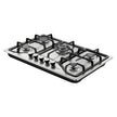 VEVOR Gas Cooktop 30 inch, Max 12250BTU 5 Burners Built-in Stainless Steel Gas Stove Top, LPG/NG Convertible Dual Fuel Natural Gas Hob with Thermocouple Protection