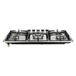 VEVOR Gas Cooktop 30 inch, Max 12250BTU 5 Burners Built-in Stainless Steel Gas Stove Top, LPG/NG Convertible Dual Fuel Natural Gas Hob with Thermocouple Protection