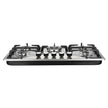 VEVOR Gas Cooktop 30 inch, Max 12250BTU 5 Burners Built-in Stainless Steel Gas Stove Top, LPG/NG Convertible Dual Fuel Natural Gas Hob with Thermocouple Protection