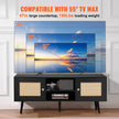 VEVOR Rattan TV Stand for 55