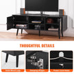 VEVOR Rattan TV Stand for 55