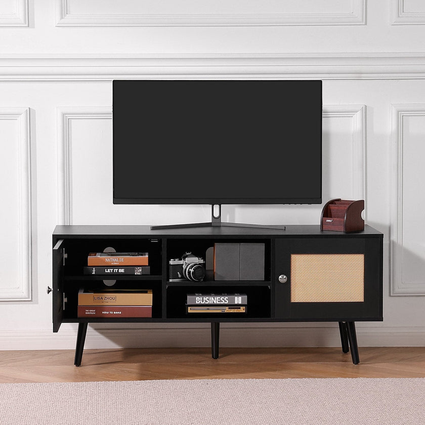 VEVOR Rattan TV Stand for 55