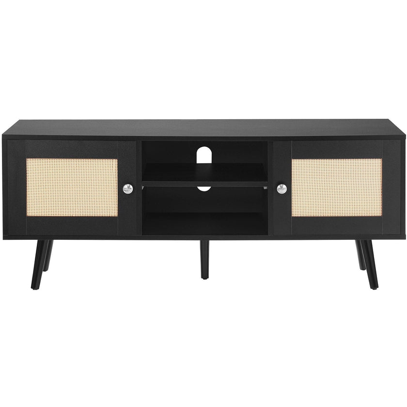 VEVOR Rattan TV Stand for 55