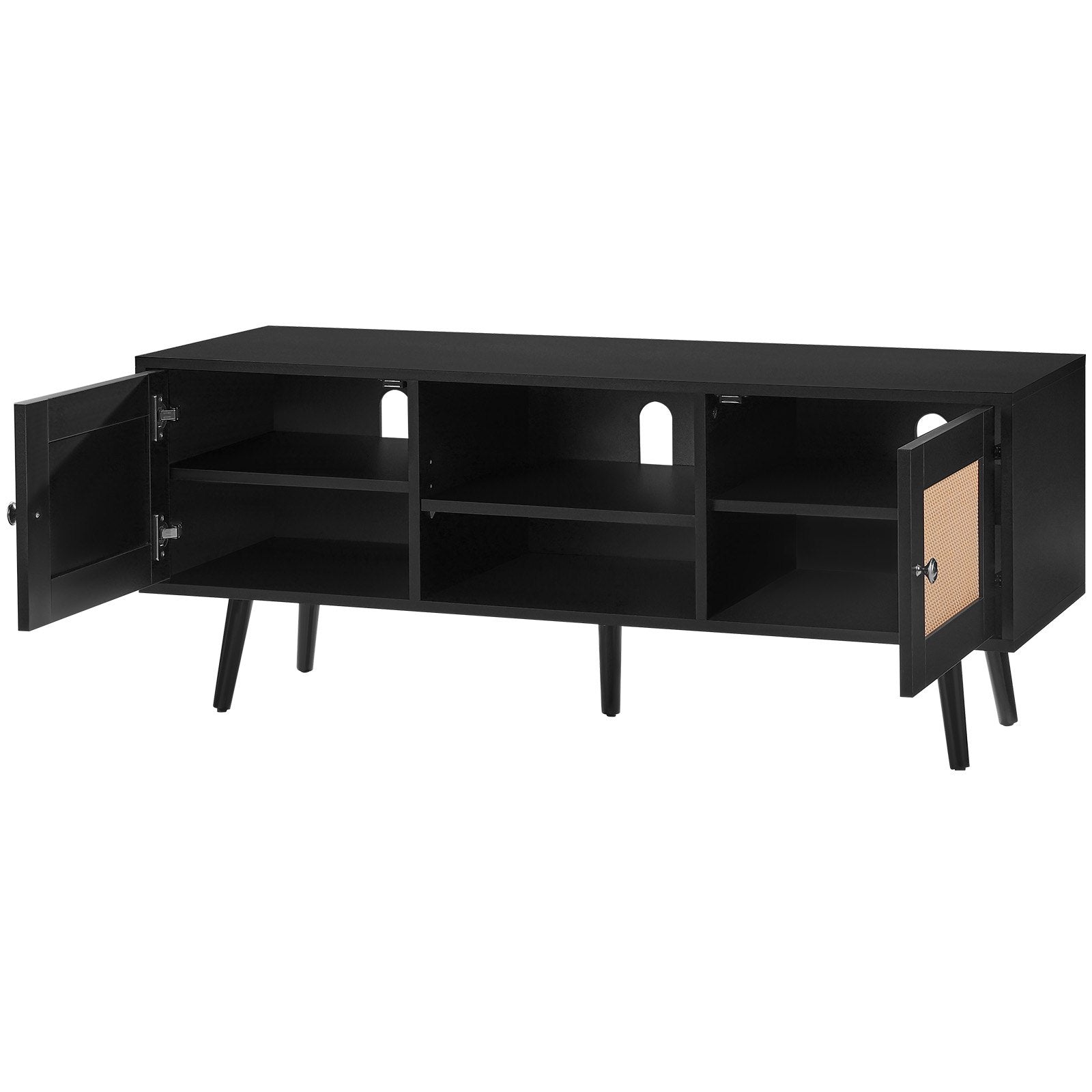 VEVOR Rattan TV Stand for 55