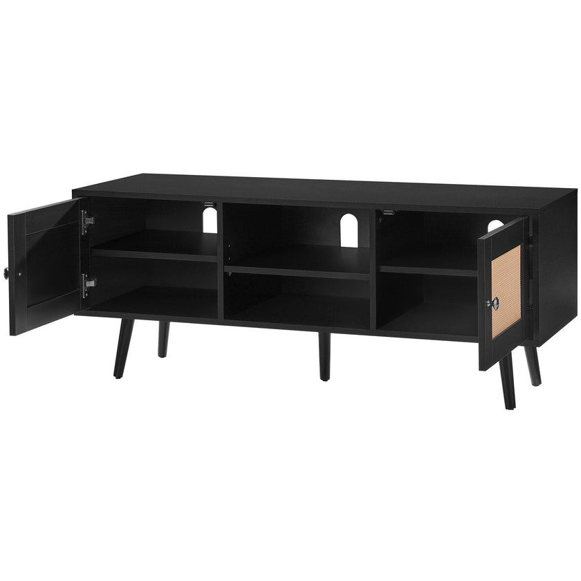 VEVOR Rattan TV Stand for 55