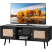 VEVOR Rattan TV Stand for 55