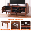 VEVOR Rattan TV Stand for 55
