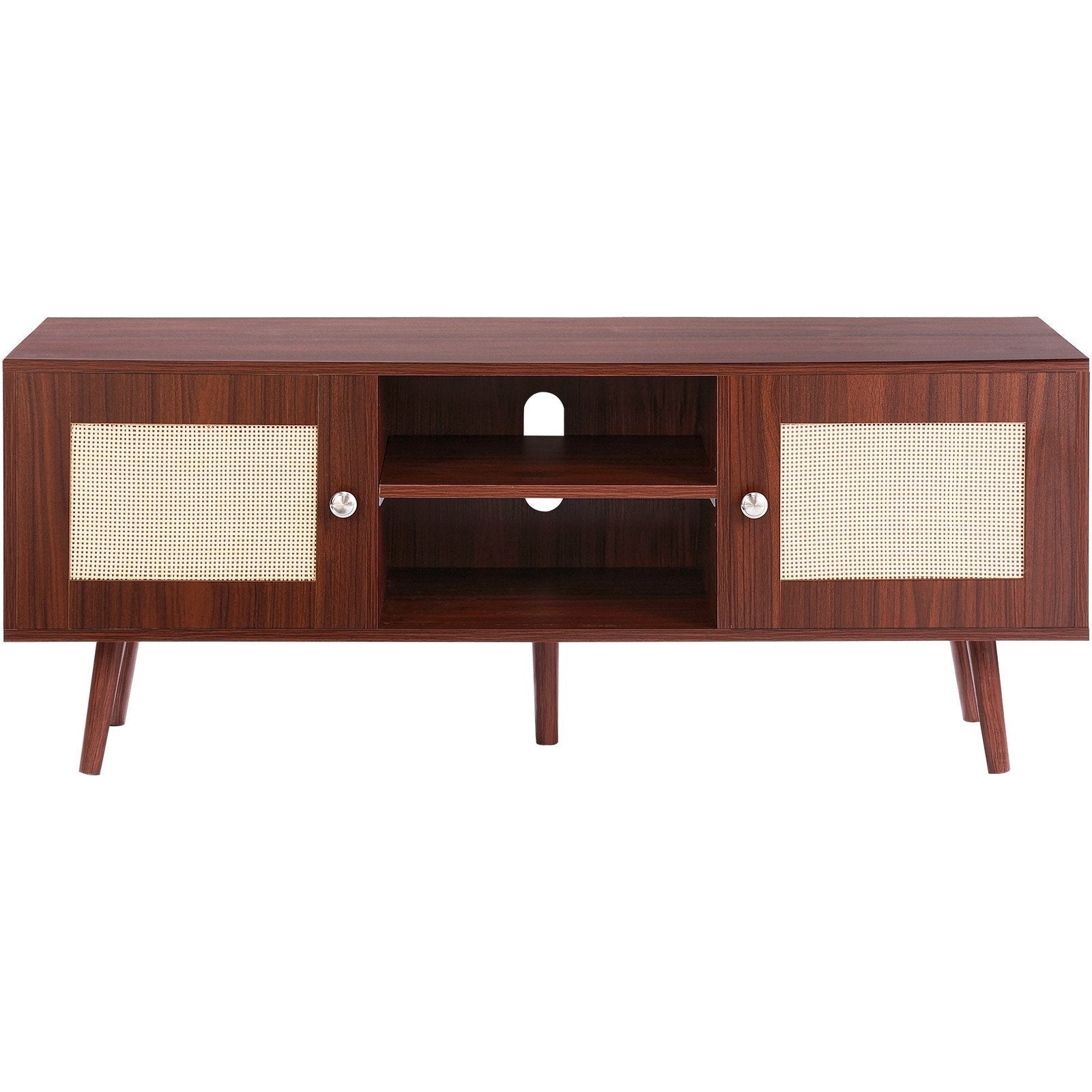 VEVOR Rattan TV Stand for 55
