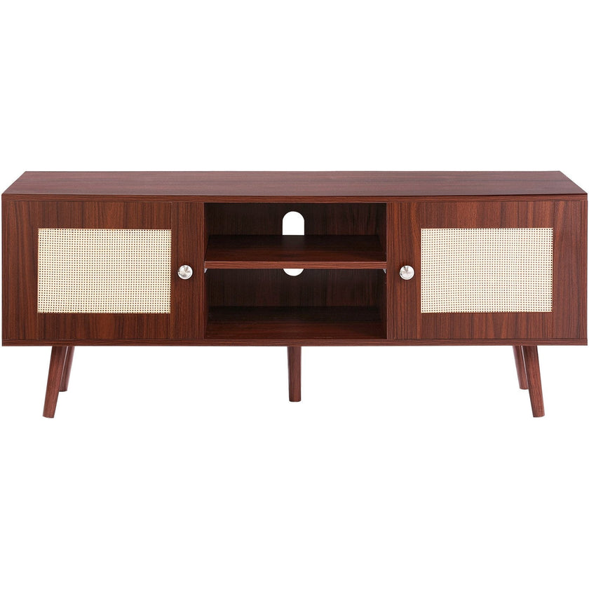 VEVOR Rattan TV Stand for 55