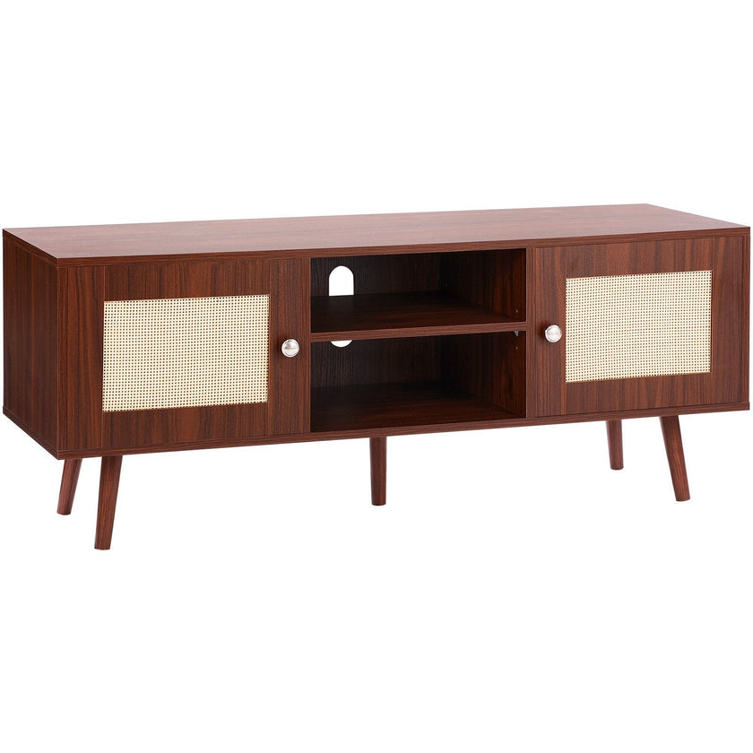 VEVOR Rattan TV Stand for 55
