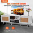 VEVOR Rattan TV Stand for 65