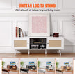 VEVOR Rattan TV Stand for 65