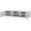 VEVOR Rattan TV Stand for 65