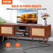 VEVOR Rattan TV Stand for 65
