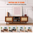 VEVOR Rattan TV Stand for 65