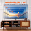 VEVOR Rattan TV Stand for 65