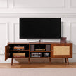 VEVOR Rattan TV Stand for 65