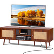 VEVOR Rattan TV Stand for 65