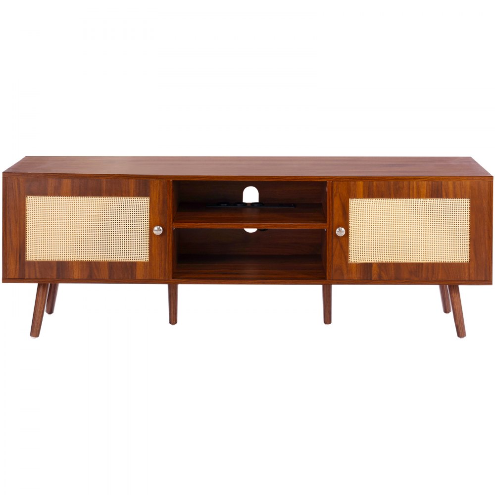 VEVOR Rattan TV Stand for 65
