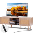 VEVOR Rattan TV Stand for 65
