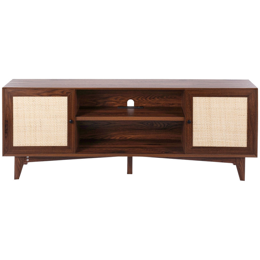 VEVOR Rattan TV Stand for 75