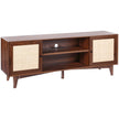VEVOR Rattan TV Stand for 75