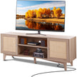 VEVOR Rattan TV Stand for 75