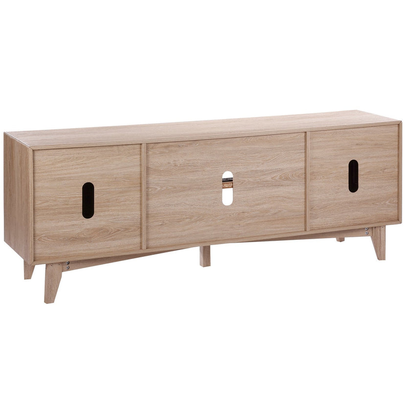 VEVOR Rattan TV Stand for 75
