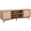 VEVOR Rattan TV Stand for 75