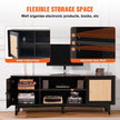 VEVOR Rattan TV Stand for 75