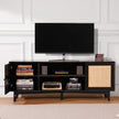 VEVOR Rattan TV Stand for 75