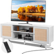 VEVOR Rattan TV Stand for 75