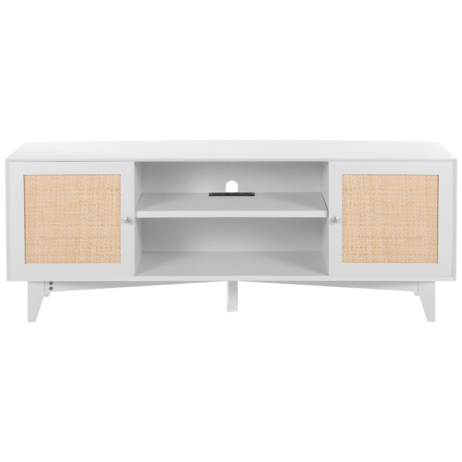 VEVOR Rattan TV Stand for 75