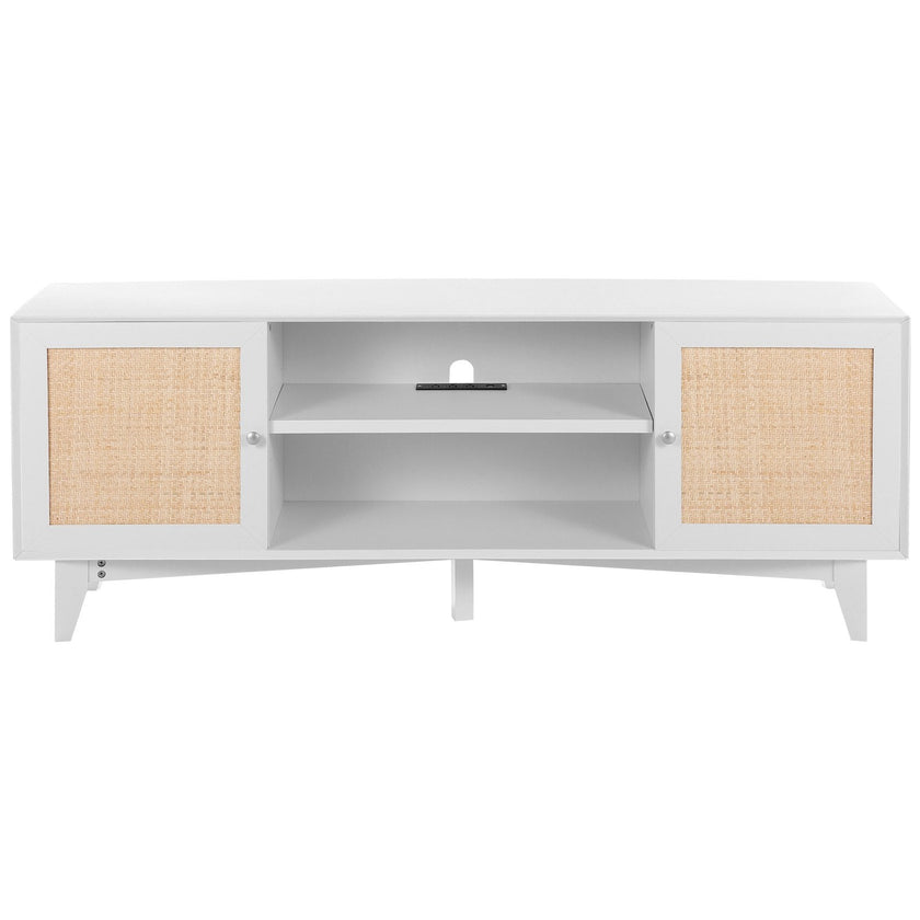 VEVOR Rattan TV Stand for 75