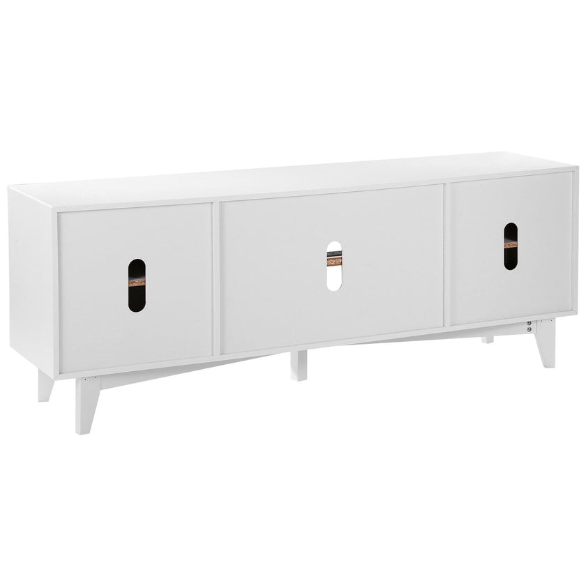 VEVOR Rattan TV Stand for 75