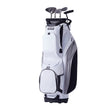 VEVOR Golf Cart Bag with 14 Way Organizer Divider Top, 36” 13 Pockets Premium Nylon Cart Bag, Durable Golf Bags with Handles & Dust Cover & Detachable Straps for Men & Women, White Color-Block