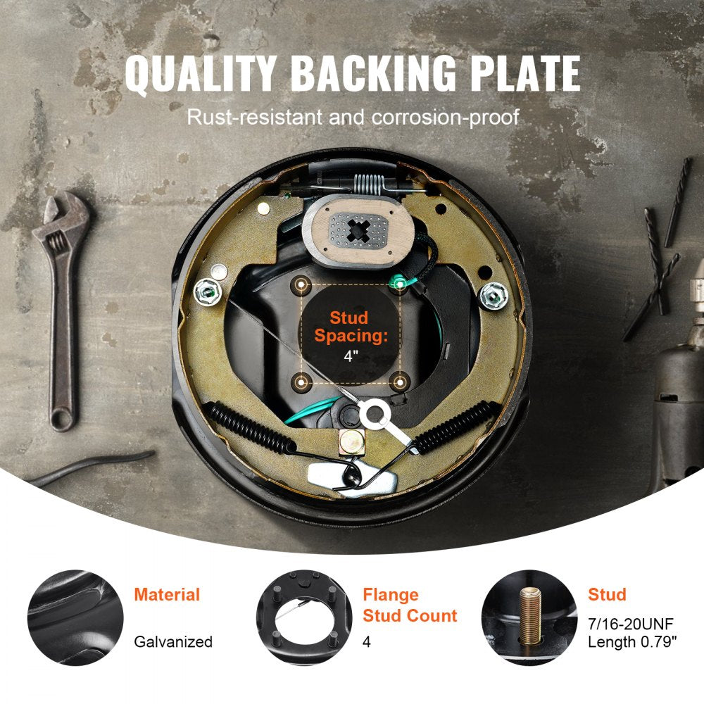 VEVOR Trailer Hub Drum Kits 5 on 4.5