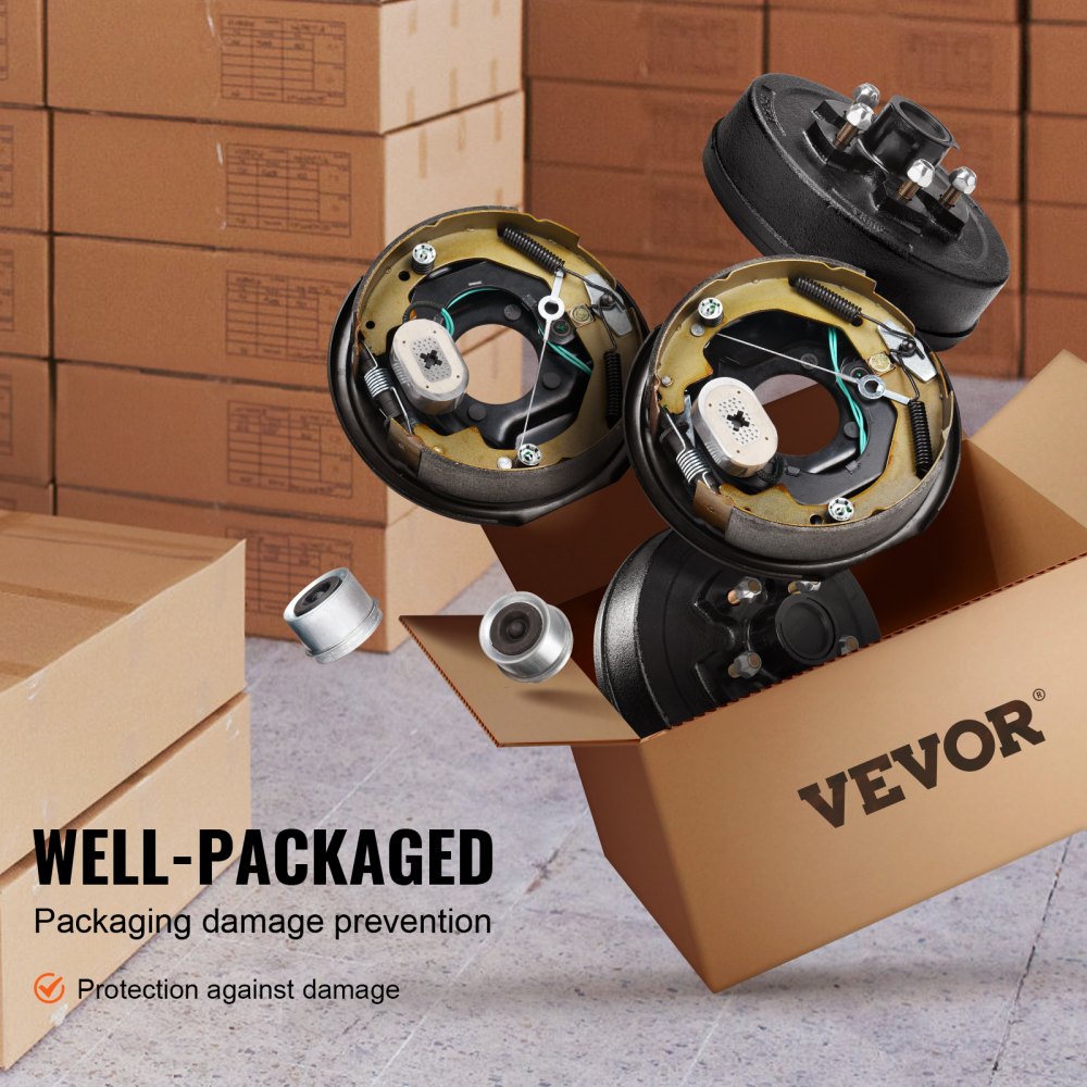 VEVOR Trailer Hub Drum Kits 5 on 4.5