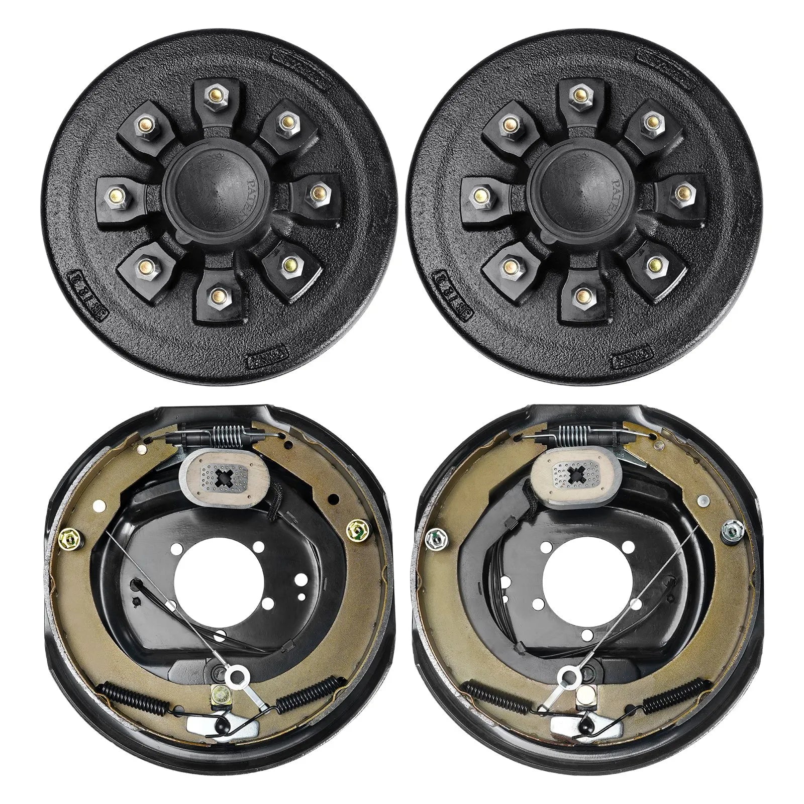 VEVOR Trailer Hub Drum Kits 8 on 6.5