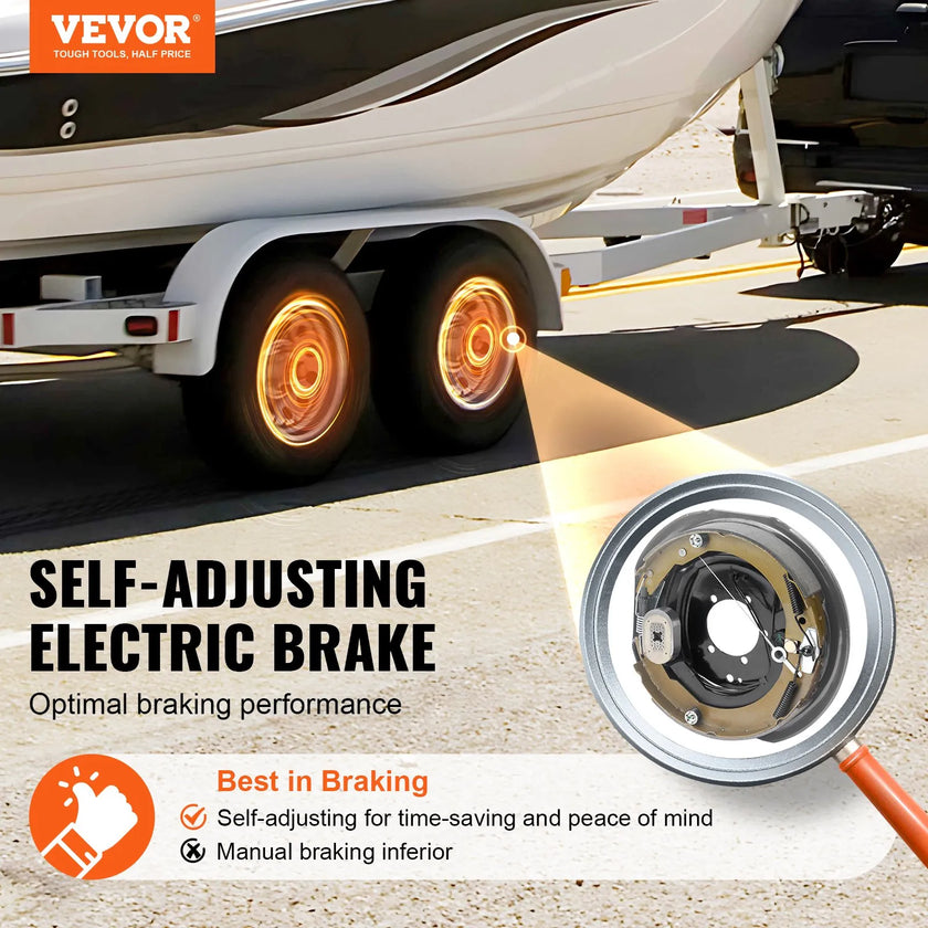 VEVOR Electric Trailer Brake Assembly, 12