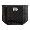 VEVOR Trailer Tongue Box, Aluminum Alloy Diamond Plate Tongue Box Tool Chest, Heavy Duty Trailer Box Storage with Lock and Keys, Utility Trailer Tongue Box for Pickup Truck, RV, Trailer, 29