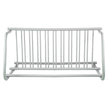 Floor Bike Rack 10 Holders Dual-side Storage Stand For Garages Streets Yards