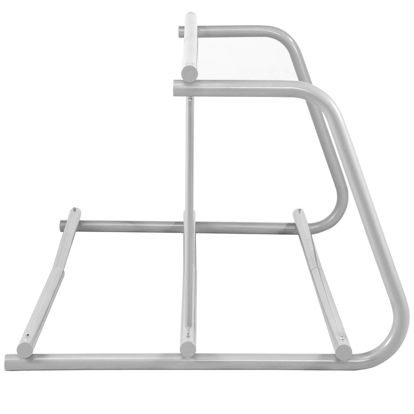 Floor Bike Rack 10 Holders Dual-side Storage Stand For Garages Streets Yards